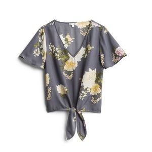 Women’s Nine Britton Arella Tie Front Blouse Size XXL